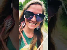 Load and play video in Gallery viewer, Angel Feathers Earrings!