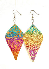 Load image into Gallery viewer, Rainbow Point Earrings!
